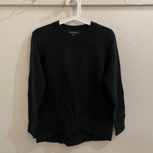 Banana Republic Cotten Blend Crew Neck Sweater, Black XS
